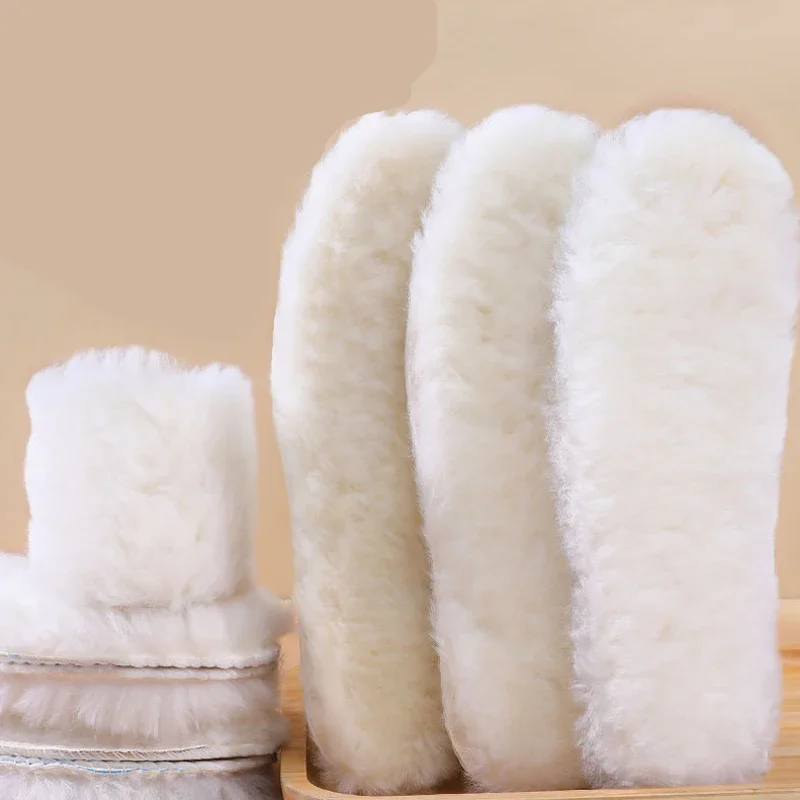 2/4pcs Thicken Wool Heating Insole New Odorproof Warm Winter Snow Boots Insoles AbsorbSweat Breathable Sport Insole Men Women image 6