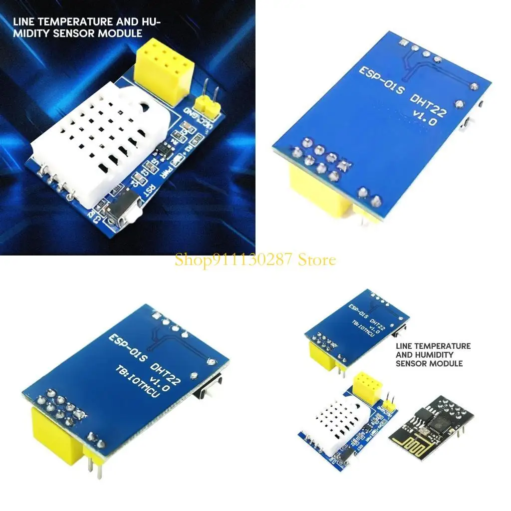 

J1HC ESP8266 ESP-01 ESP-01S DHT22 2302 DIGINATE DETURTION DEMPROW WIFI WIFI