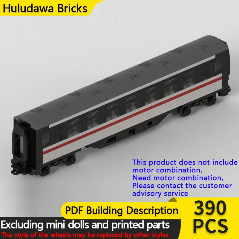 

City Car Model MOC Building Bricks MK1 Train Corridor Carriage Modular Technology Children Holiday Gifts Assemble Toys Suit