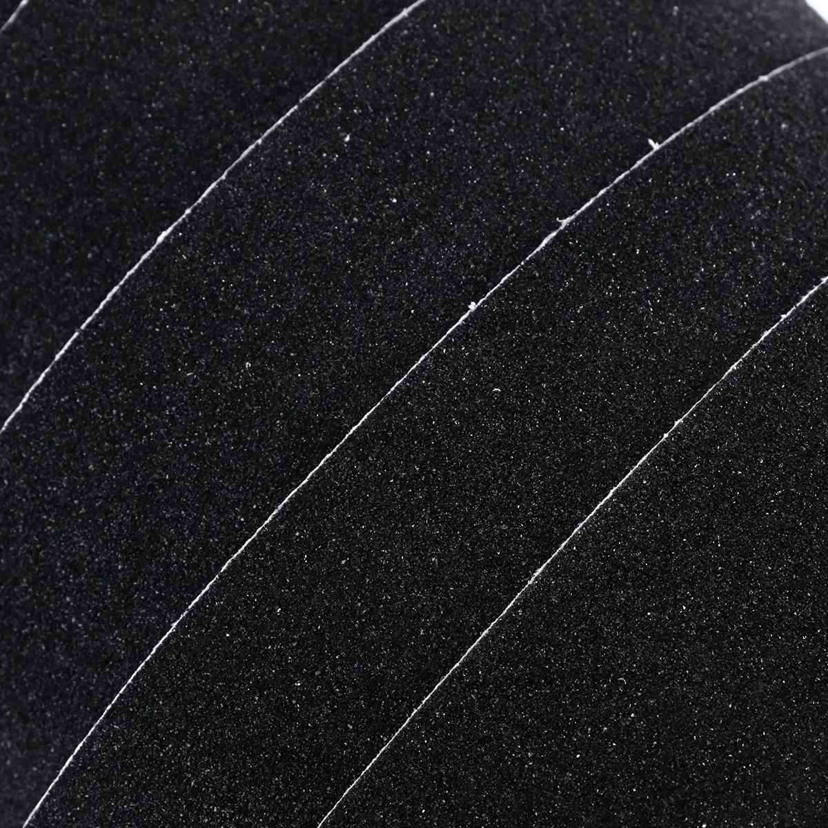 Black 5M X 15Cm Anti Tape Non Surface Grip Strip Stair Decking Safety Traction Tape Cuttable Permanent Adhesive Stair Strip
