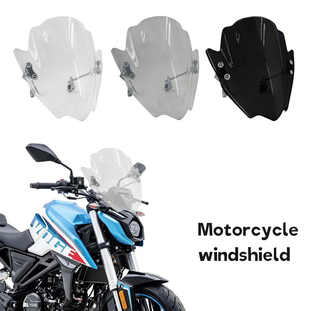 

Для VOGE R125 125R R 125: Новый универсальный регулируемый ветровой дефлектор-козырек, комплект для руля с диаметром трубки 22,25,28 мм.