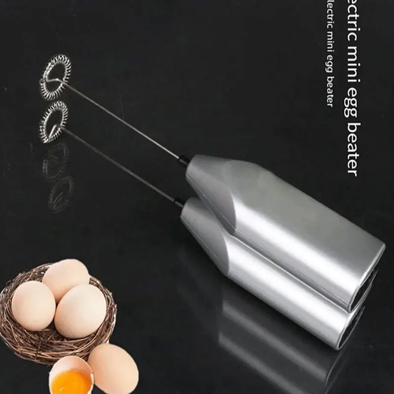 [Hot Sales] Mini Electric Whisk Home Handheld Mixer Milk Beater Bakingtools Kitchen Supplies Cream Whipping Whip the Eggs