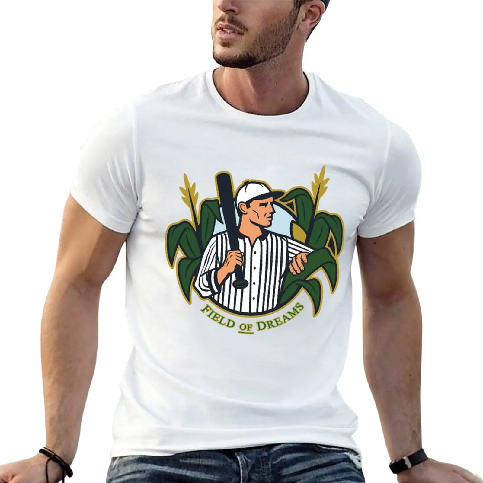 

printed shirts Men Of Dreams T-Shirt for tees man for t Field graphic Women Fou t man You shirts Fans