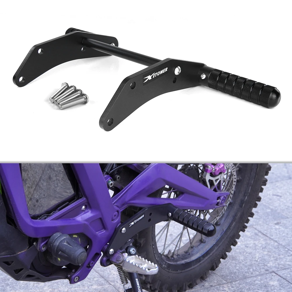 

Motorcycle Rear Passenger Foot Pegs Pedal Footrests Bracket Stunt Subcage For Surron light bee X/S/L1E Segway X160 Segway X260