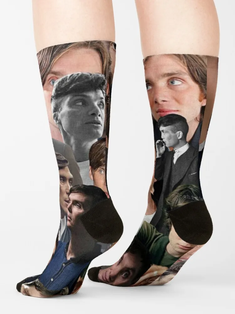 cillian murphy photo collage Socks