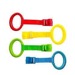 Baby Crib Playpen Pull Ring Hanging Rings Handles General Use Hooks for Home