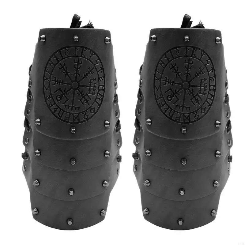 195E Heren Bracer Polsband voor fotoshoots en podiumtotems LARP Bracer