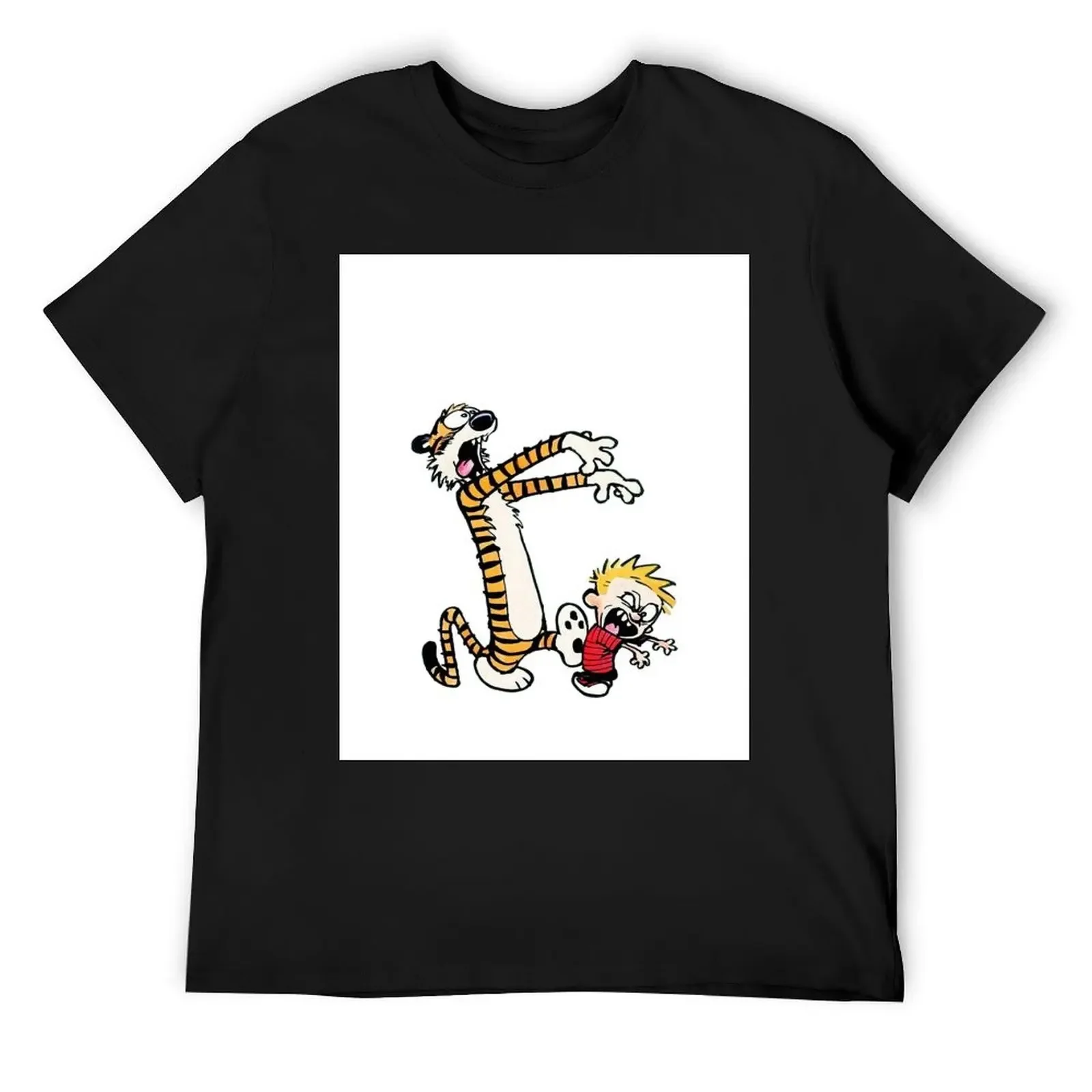 

BEST SELLER - Calvin And Hobbes Merchandise Perfect Gift T-Shirt for a boy quick drying man t shirt mens graphic t-shirts pack