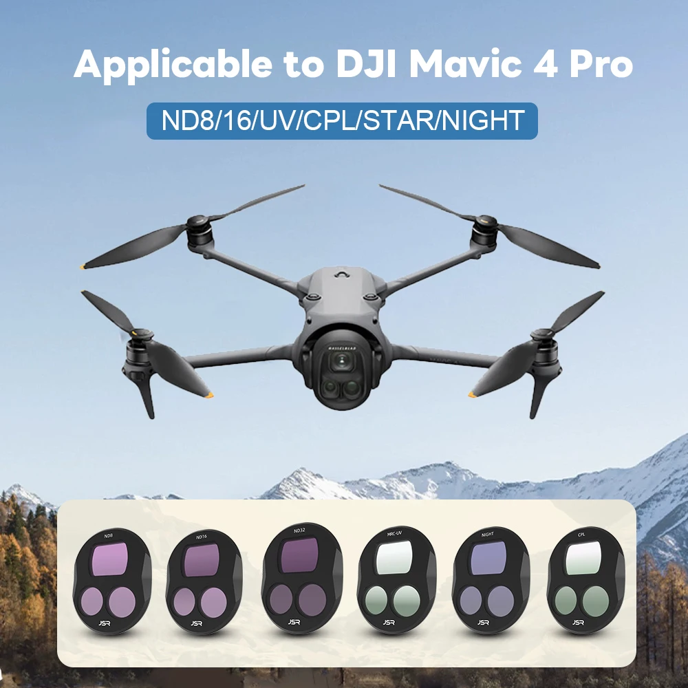 Фильтр для объектива DJI Mavic 4 Pro ND/CPL/MCUV/ND8/STAR, фильтр для объектива ночной звезды для DJI Mavic 4 Pro, аксессуары
