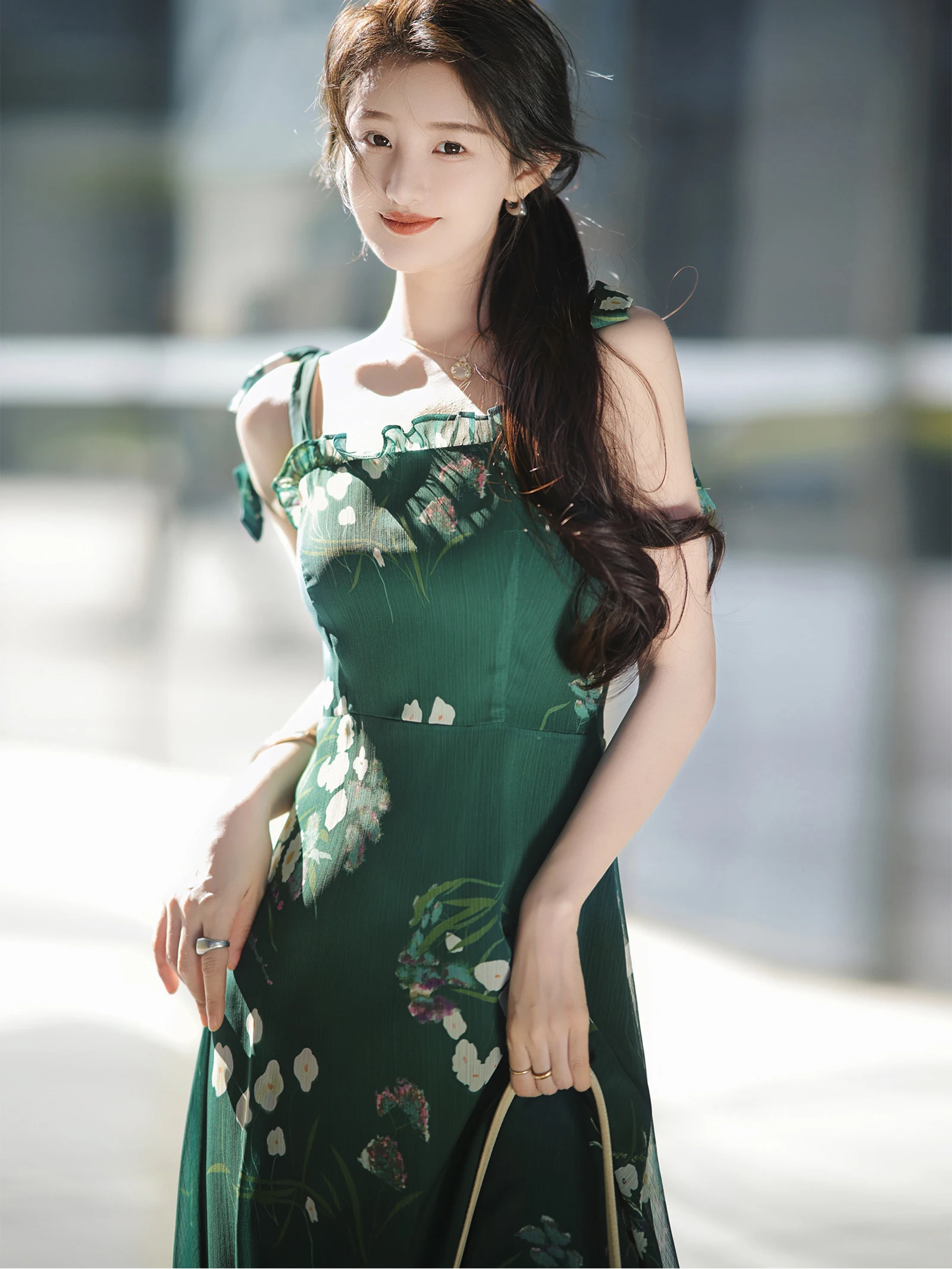 

een ter Dr Zhaodaxi High Waist A-Line Skirt Spring New Sle Floral Print Repentance Skirt for ort Women