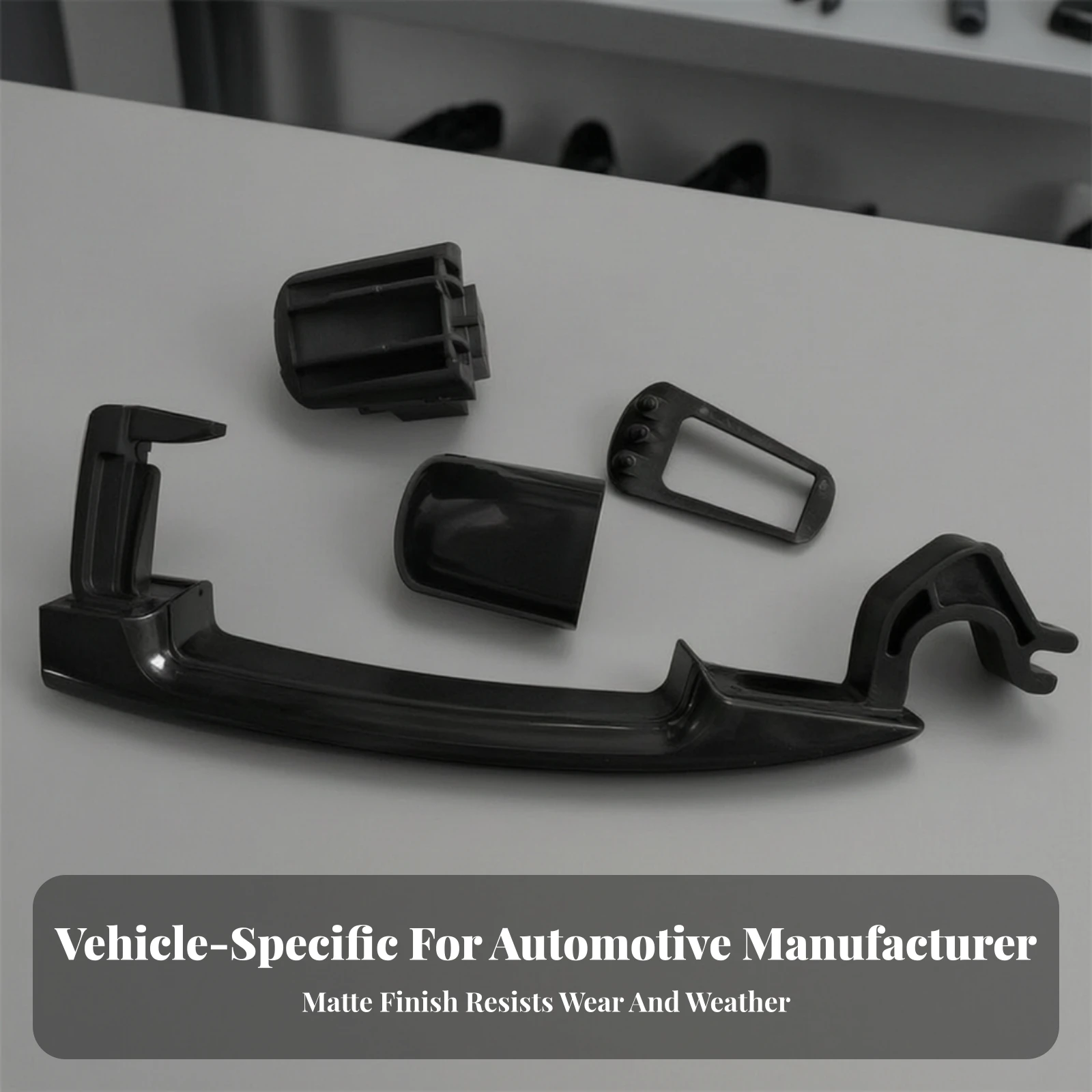 Exterior Door Handle Replacement Car Door Handle Hardware Long-Lasting Scratch-Resistant for Mechanics