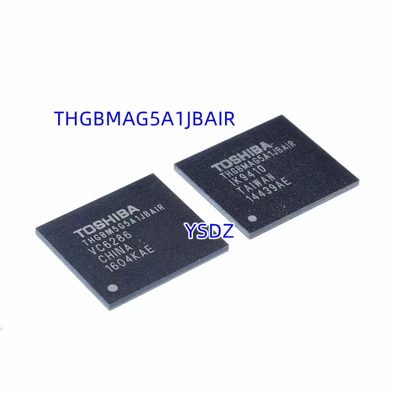 100% New Original  2-10PCS THGBMAG5A1JBAIR 4GB BGA EMMC