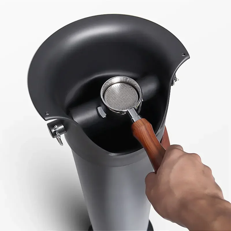 Barile di scorie ad alta capacità per caffè, bar commerciale, barile di scorie in polvere di plastica, scatola di scorie che bussa, apparecchi di supporto