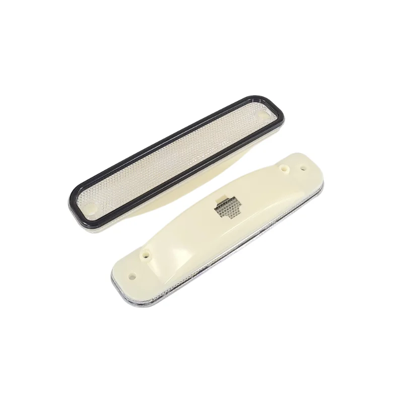 Luces de posición laterales con lente transparente y borde negro para Chevrolet Blazer Suburban Pickup Truck / GMC Jimmy Suburban Pickup Truck 73-80