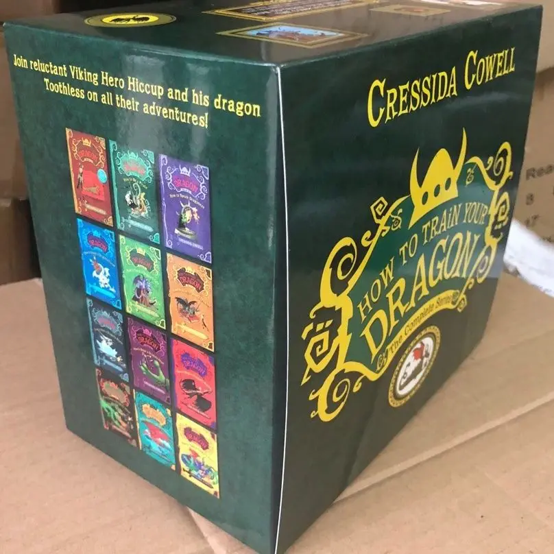 

The Complete Collection of 12 Volumes of "Dragon Taming Master": European and American Children's English Adventure and Growth N