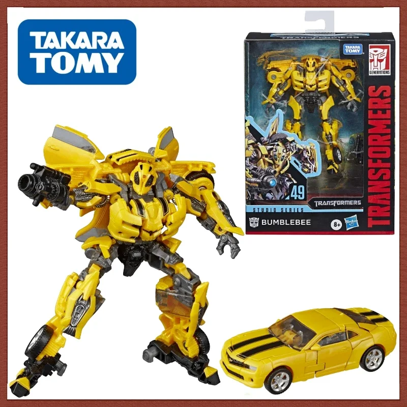 In Stock Takara Tomy Transformers SS Series SS-49 D-Class Bumblebee Action Figures Robot Collectible Model Toys Genuine Gifts