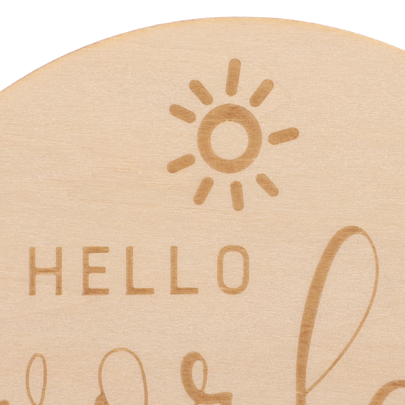 

5 pcs Memorial Cards 10x10cm Wooden Baby Name Birth Announcement Name Sign Signs for Birth Announcement Newborn Party Props