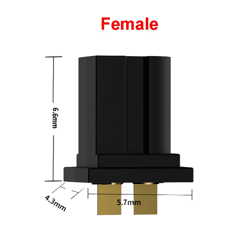 GNB High Current A30 Female Male Connector For RC FPV Whoop Drone Mico Four Axis Multicopter DIY Part VS BETAFPV BT2.0