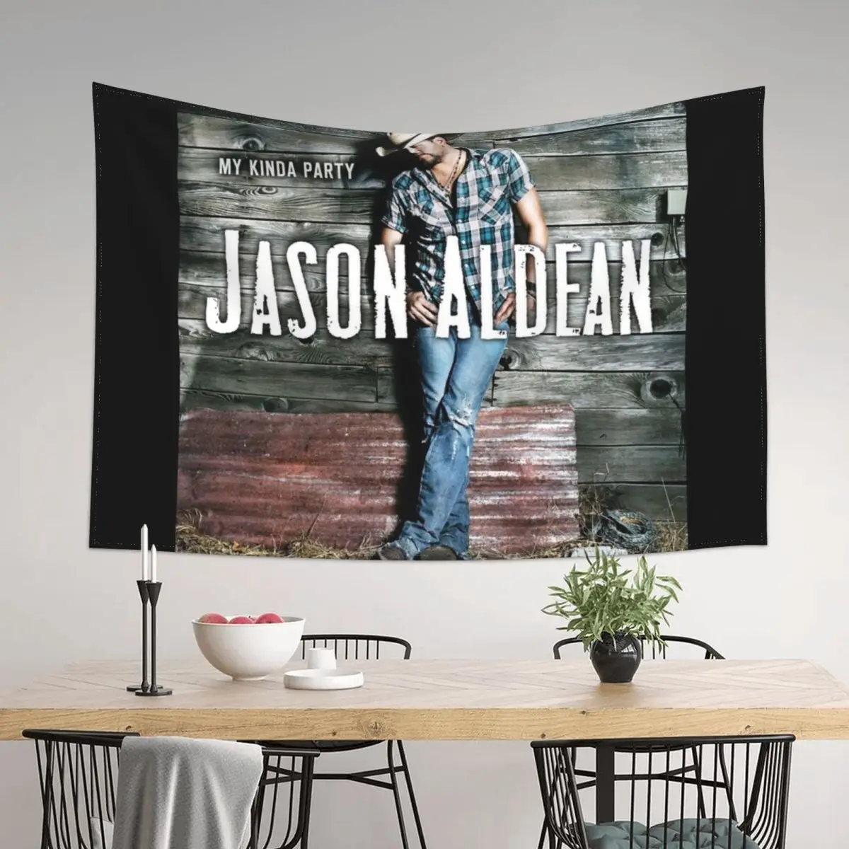 

Jason Aldean my kinda party Tapestry Wallpaper Bedroom Wall Tapestries Room Decorations Tapestry