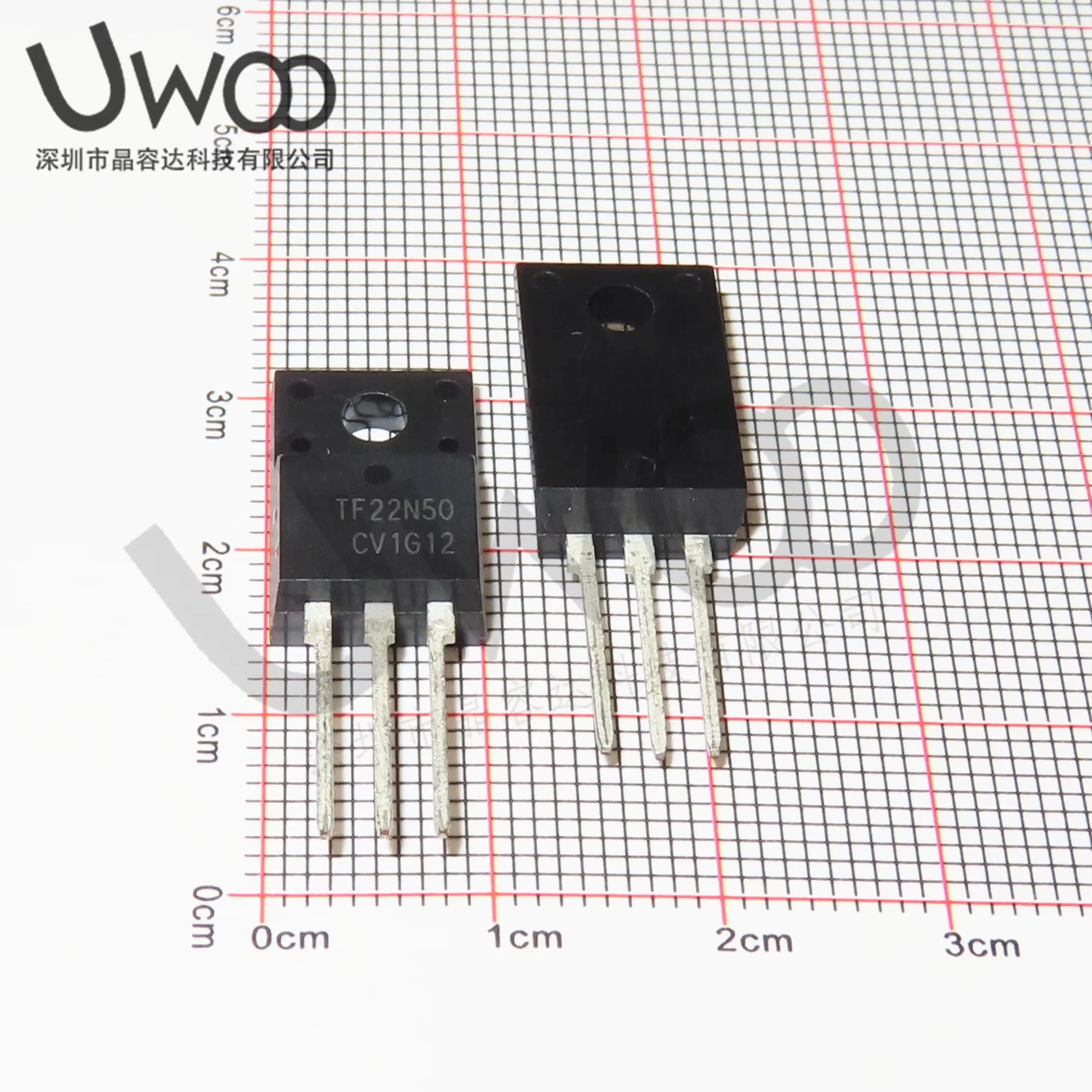 5PCS/LOT TF22N50 AOTF22N50 TO-220F 500V 22A Transistor New In Stock