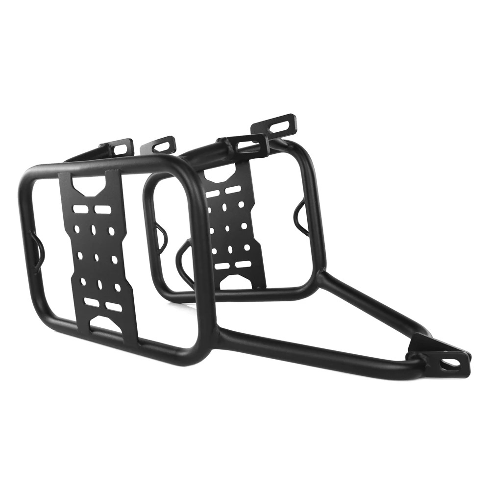 Para kawasaki klr650 advanture klr 650 2022 2023 2024 saco lateral da motocicleta transportadora cestos rack alforje suporte de montagem titular