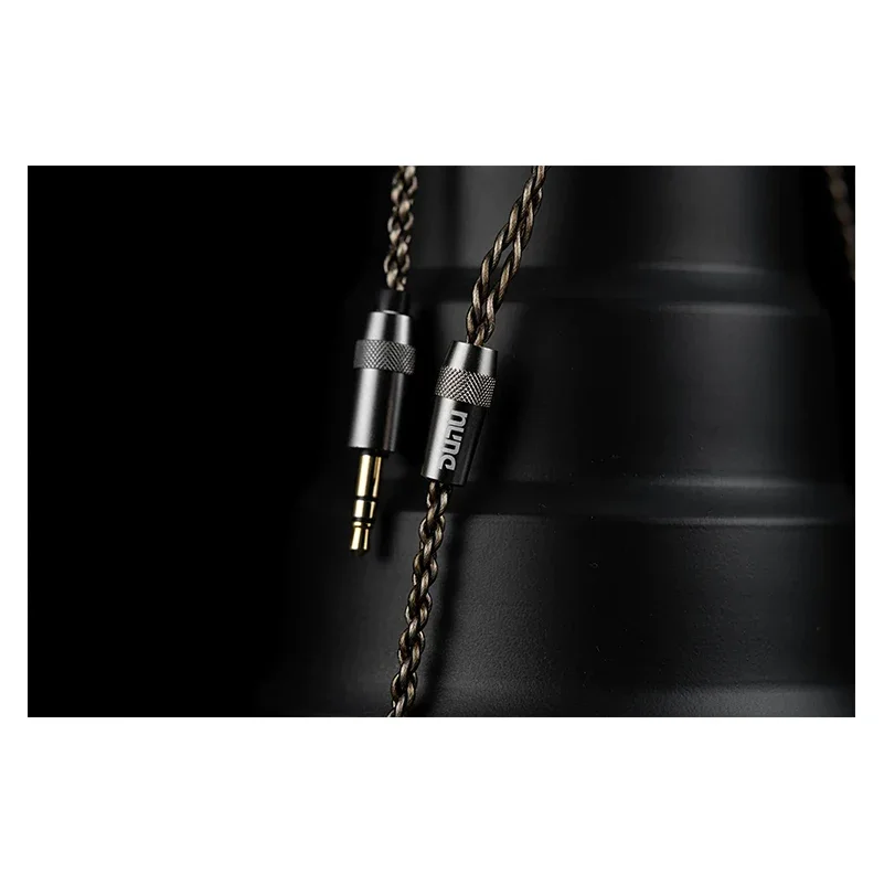 DUNU ALPHA 3 다이나믹 드라이버 플랫 헤드셋, 오픈 이어버드, 유선 이어폰, 알루미늄 합금, 14.2mm