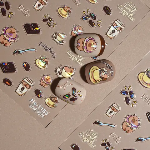 8 best sales बच्चों के नाखून स्टिकर - №4