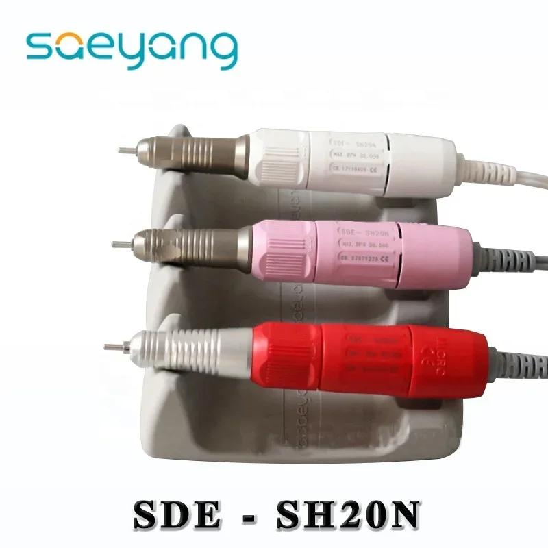 Micromoteur dentaire unique pour le meulage de la perceuse à ongles avec pièce à main SH20N