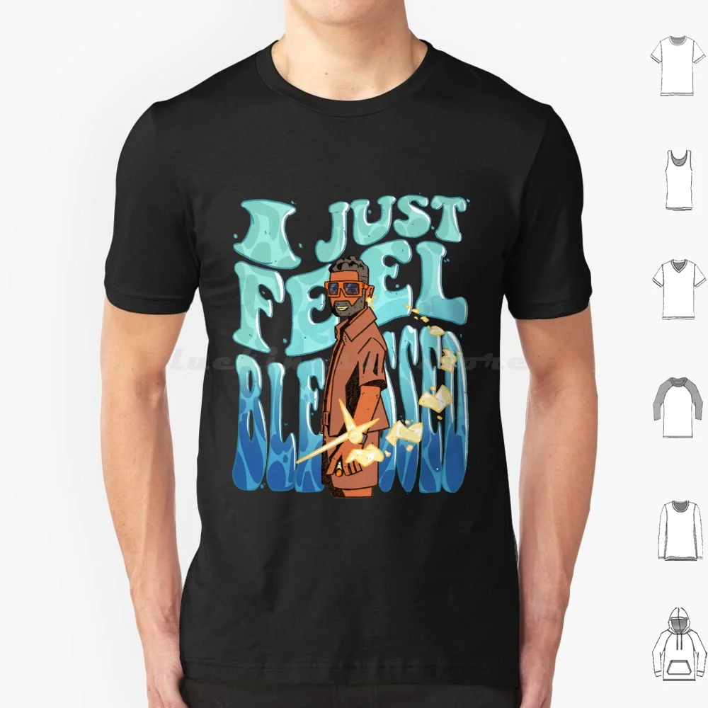 تي شيرت قطني للرجال والنساء مطبوع باللون الأسود المتميز باللون الأسود على الشاطئ والحياة المشاعر الإيجابية فقط للصيف #1