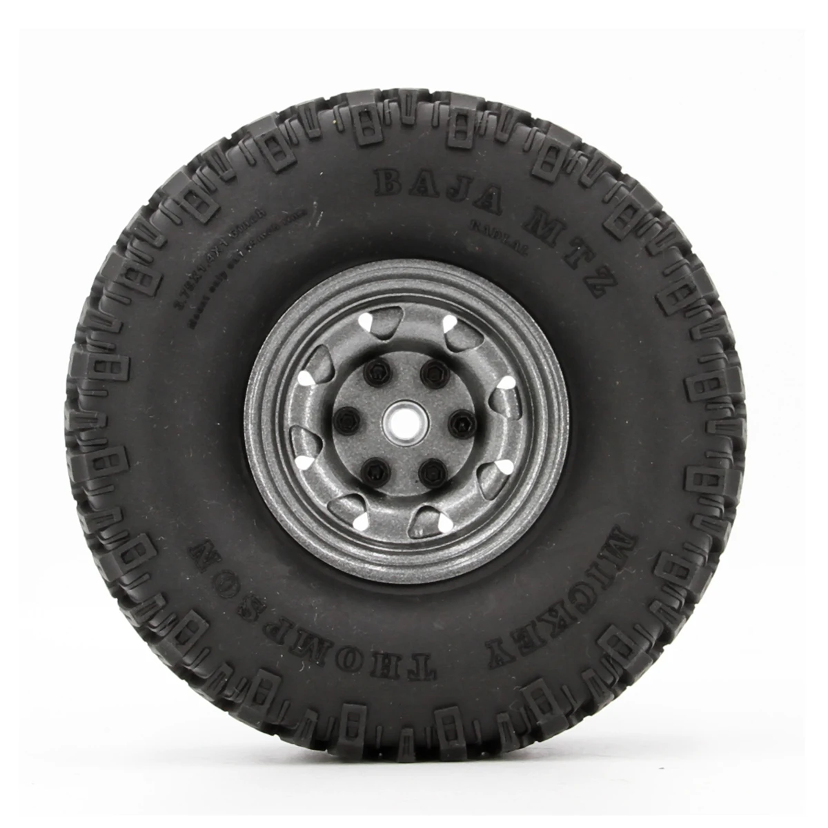 NEEBRC 95mm 1.55in RC Tires 12mm Hex Skidproof Wear-resistant tyre for RC Car Crawler Buggy Tamiya CC01 LC70 LC80 Aixal Parts