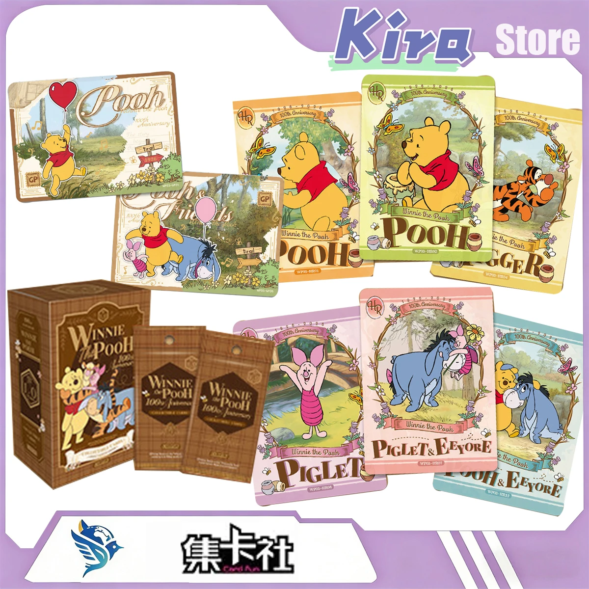 cardfun-disney-winnie-the-pooh-100th-anniversary-commemorative-designer-toys-collection-cards-surprise-gift-anime-peripheral