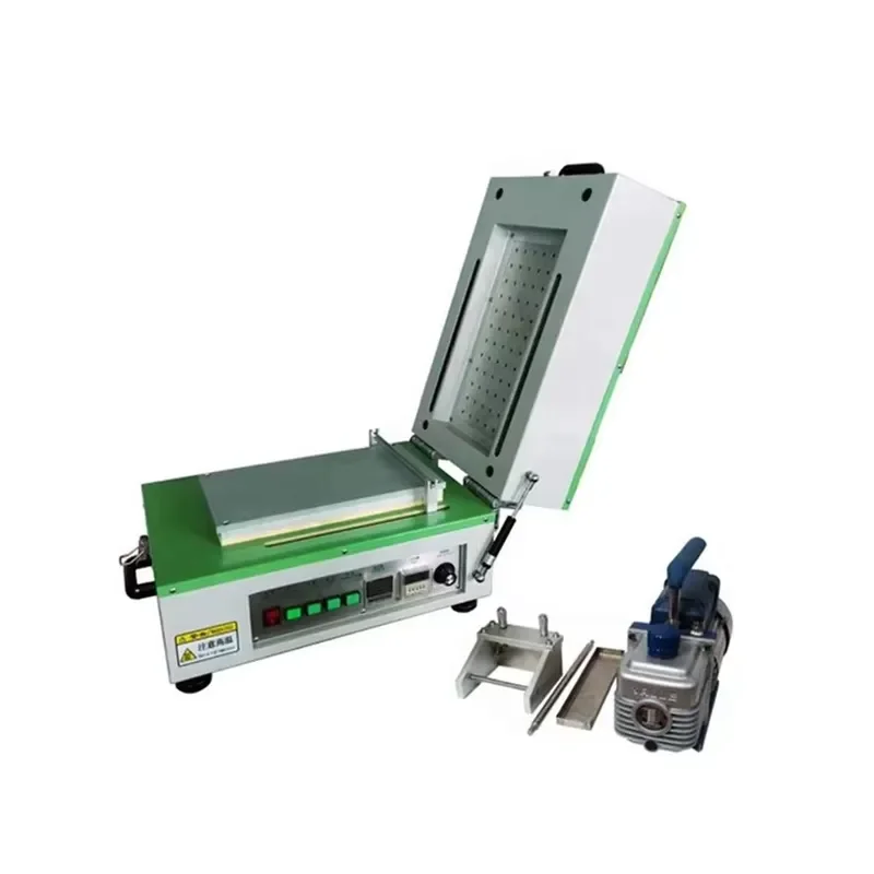 i Lab Compact Vacuum Heat Doctor Blade Tape Casting Coater Machine for Lithium Battery Coin Cell Electrode Coating
