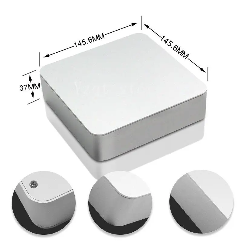 All-aluminum profile mini computer small chassis shell aluminum alloy mini industrial control power box box custom processing