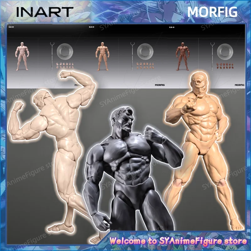 

В наличии: INART QS Morfig, масштаб 1/12, мужское тело с сильными мышцами, супергибкие суставы, фигурка для кастомизации игрушек и подарков
