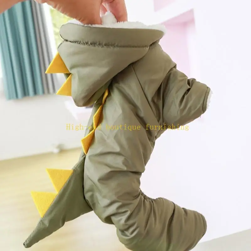 

L9NB костюм динозавра для собаки с капюшоном, куртка для собаки, комбинезон для собаки, пальто для собаки, пальто для собаки с