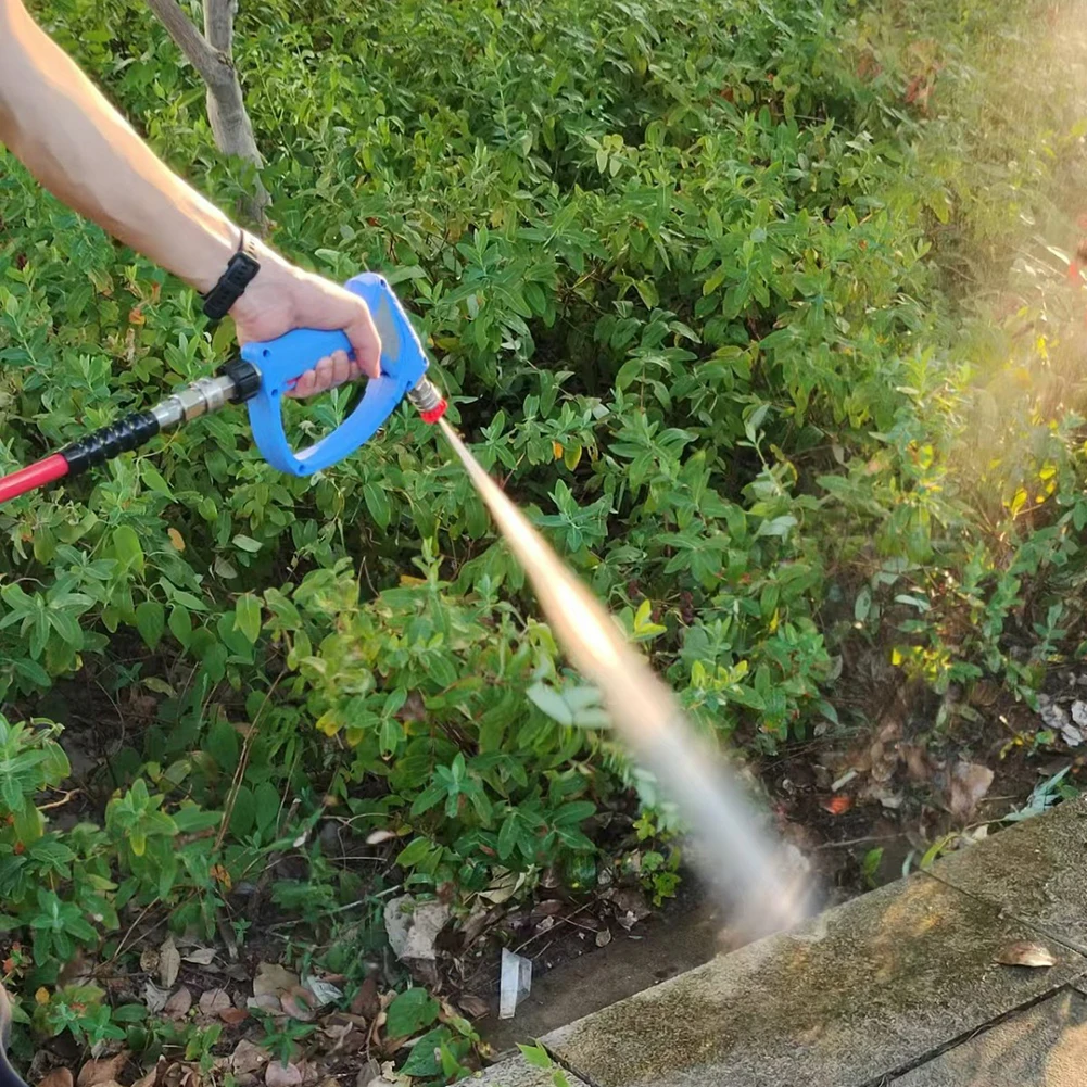 

Эргономичная ручка для мойки высокого давления Усиленный пластик Эргономичная ручка для мойки высокого давления Поворотная конструкция для очистки под высоким давлением