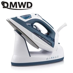 DMWD 2200W Electric Pressure Steam Iron Dry Cleaner Garment Steamer Boiler Clothes Hanging Ironing Machine Selfcleaning Brush EU