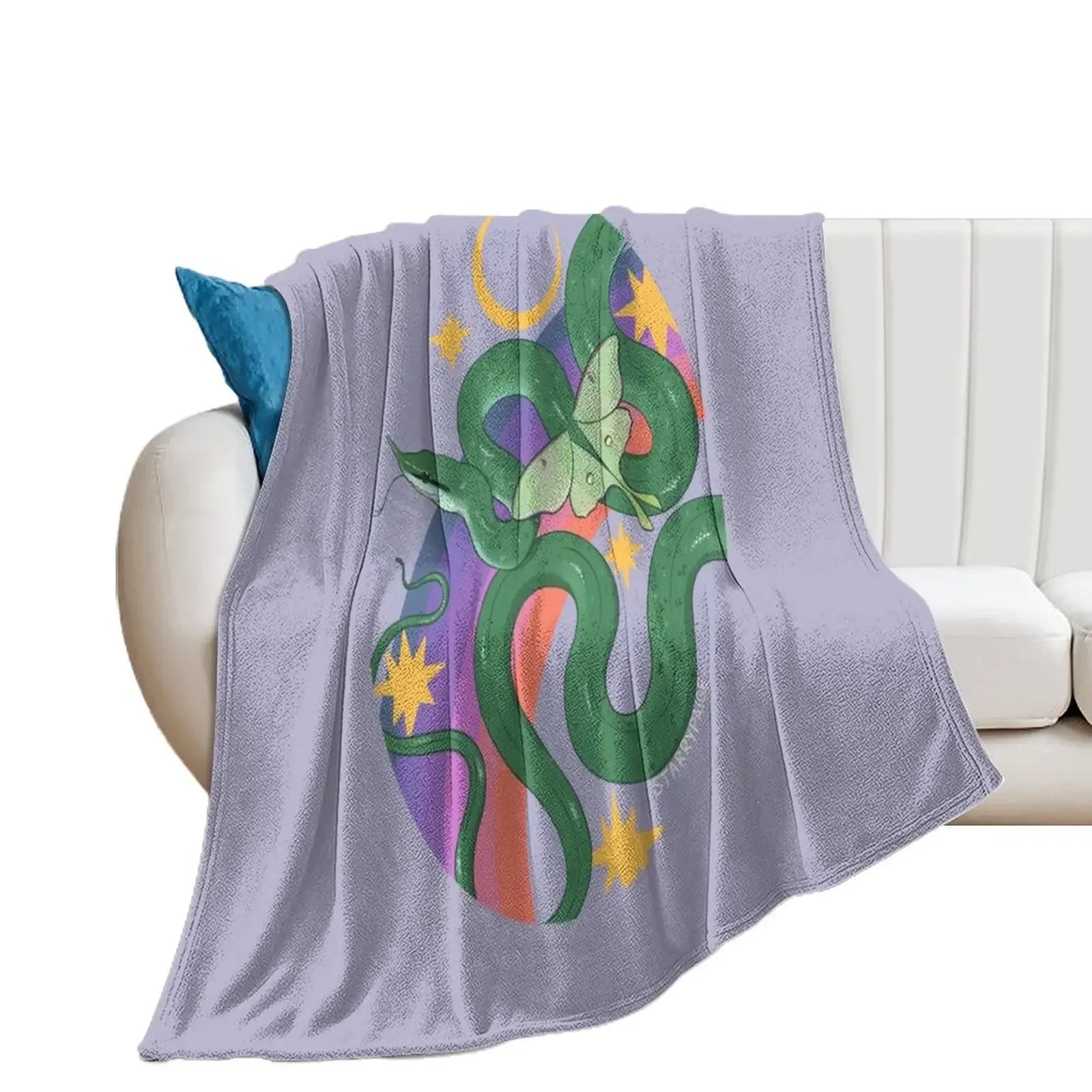 Feywild Dreams Throw Blanket Plush Beach Blankets