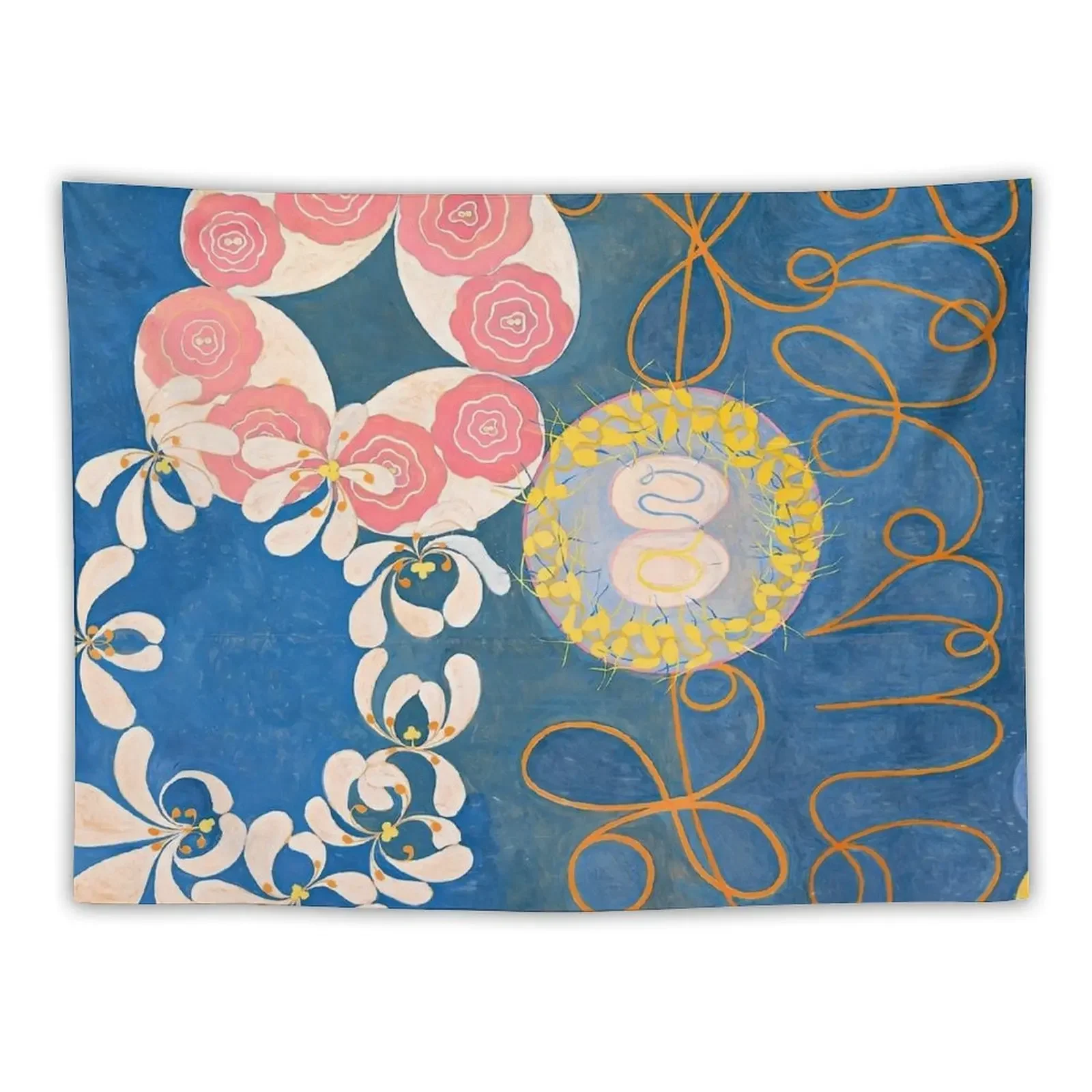 High Res Hilma af Klint Childhood No.1 1907 Tapestry On The Wall Wall Hanging Wall Tapestry