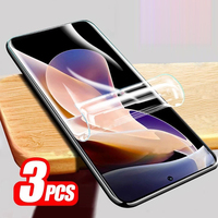 3PCS Full Cover Hydrogel Film For ZTE Axon 30 40 50 Ultra Screen Protector For ZTE Axon 30 40 Pro 30S 31 Ultra Not Glass