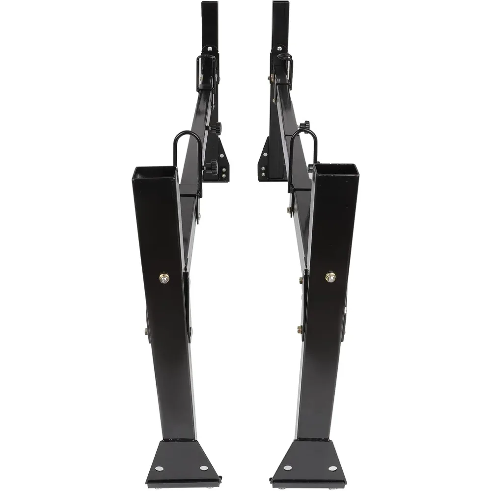 Heavy-Duty 2 Bars Van Racks Steel Utility Ladder Truck Pickup Rack Kayak Contractor Lumber Utility for Chevy Express 1996-2018