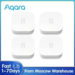 Aqara-Sensor de vibración Zigbee, Monitor de alarma de detección de choque, giroscopio incorporado para seguridad del hogar, aplicación MI Home Homek