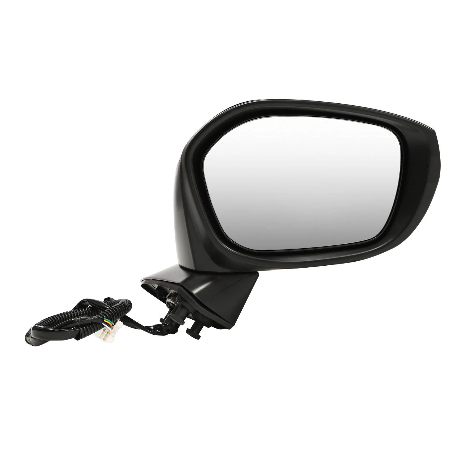 

Зеркало заднего вида с левой стороны водителя для Honda Civic 2022-2023 годов, с подогревом, обнаружение слепых зон, OEM-стекло, черное, прямая замена