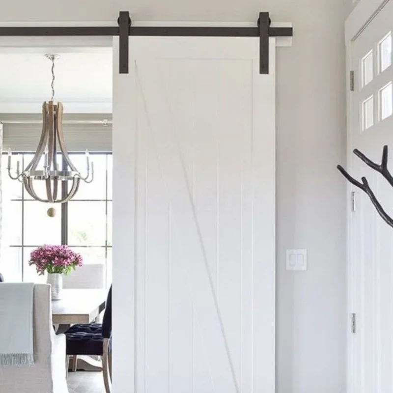 2PCS/lot Bathroom Double Bearing Barn Door Pulley American Sliding Door Pulley Cabinet Window Pulley Door Runner Sliding Shower view 5
