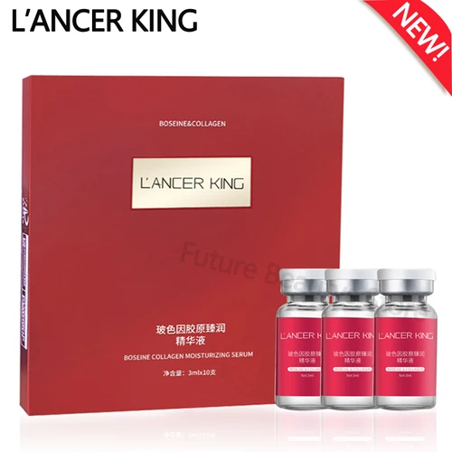 Ampolla de ácido hialurónico, esencia Facial reparadora, hidratante, reduce los poros, colágeno, antienvejecimiento, cuidado de la piel, reafirmante, 3ml