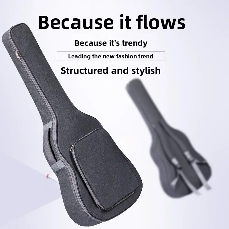 Thickened Cotton Guitar Backpack Instrument Case Banjo Bag Acoustic  Bass Guitar Bag Mandolin Bag Music Instrument Pouch