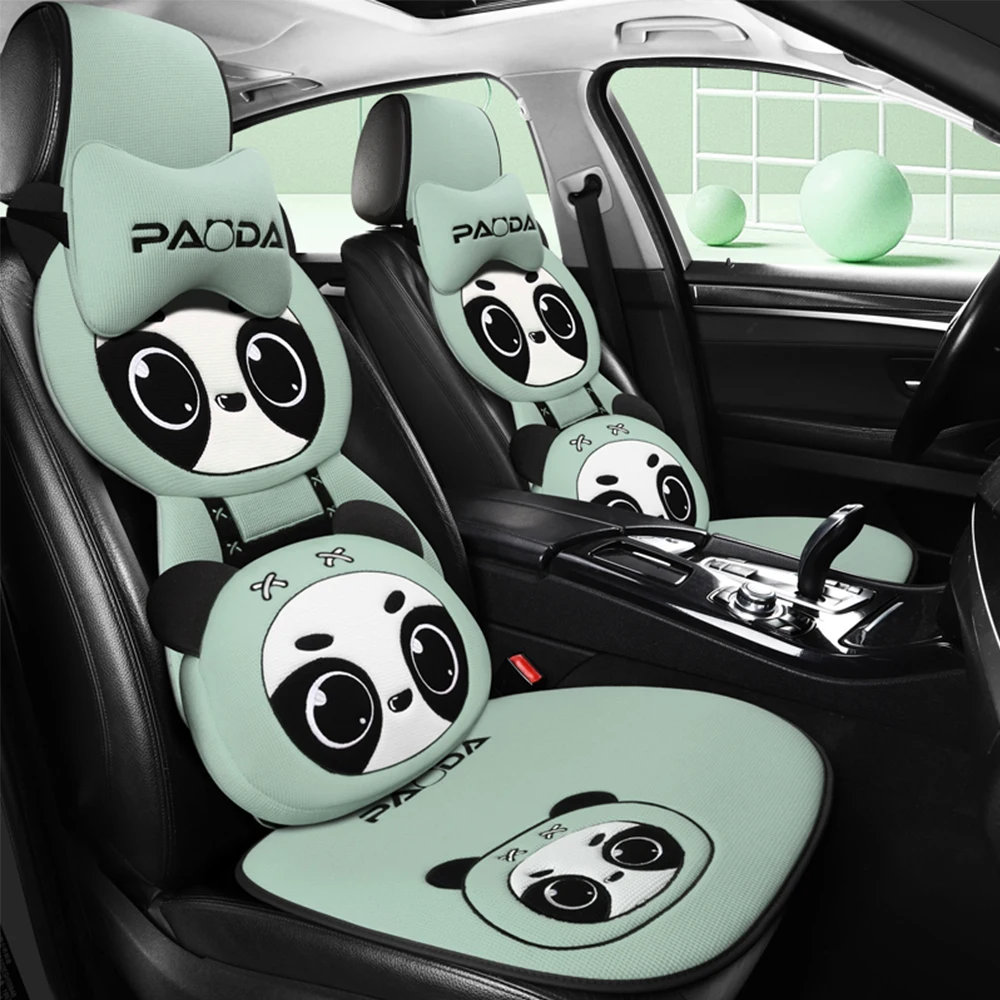 Car Seat Cover Set For Mitsubishi Lancer L200 Carisma Eclipse Cross Pajero 4 Sport ASX Outlander 3 XL Space Star Auto Accessorie