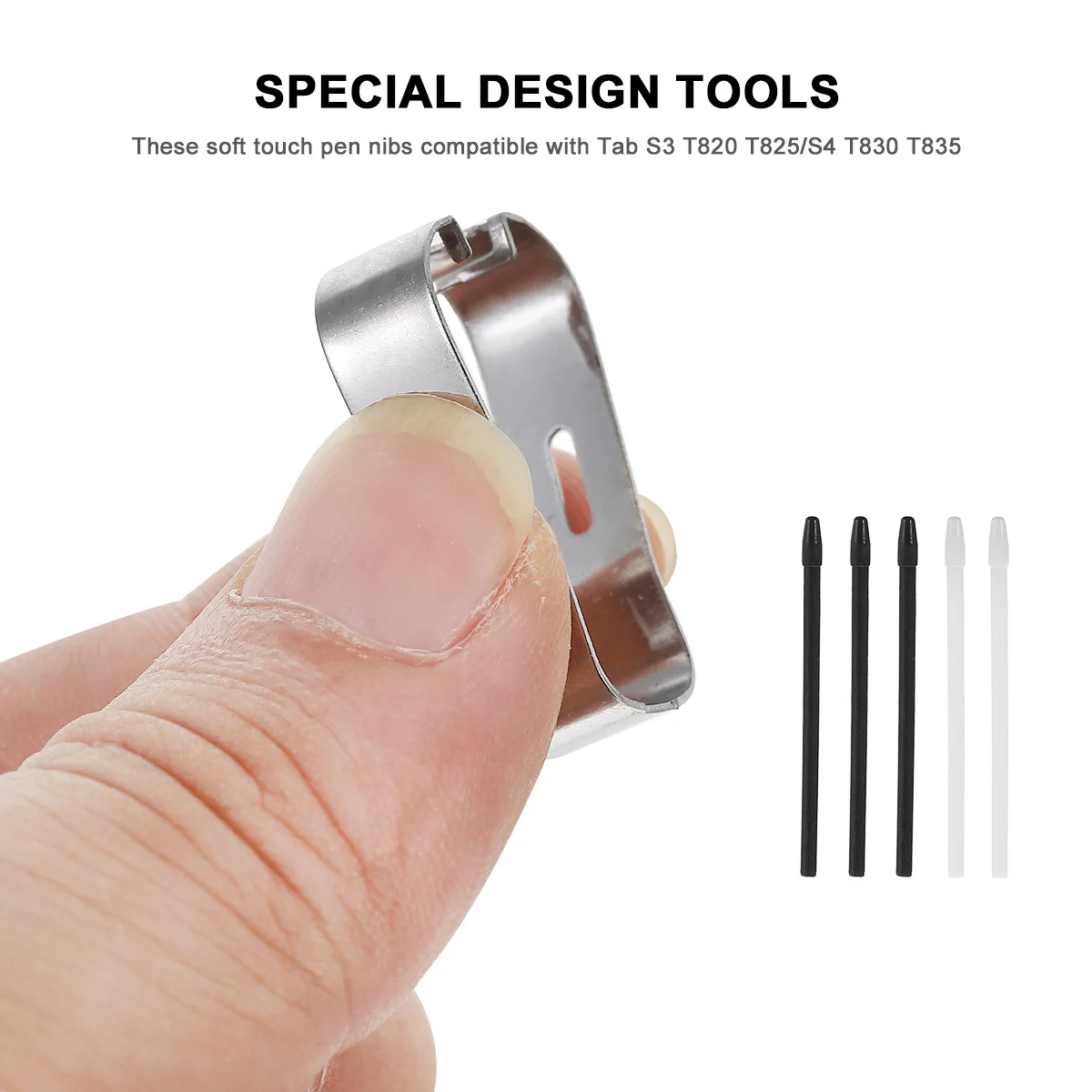 

1Set Replacement Touch Stylus Tips Nibs Repair Tool Kit for T820 S4 T830 Stylus Maintenance Pen Remplacement Tips