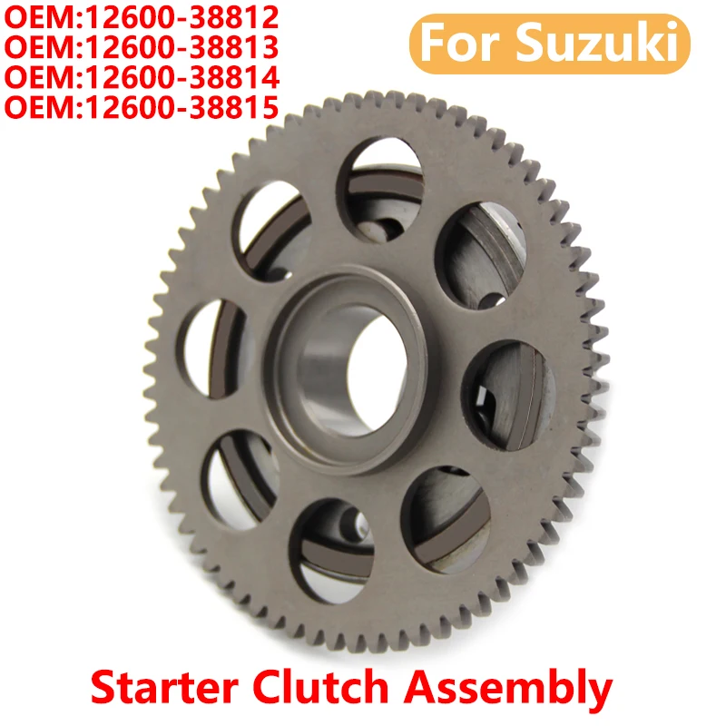 Rozrusznik motocyklowy sprzęgło jednokierunkowe dla Suzuki GN250 GN250E GZ250 TU250 12600-38812 12600-38814 12600-38815 12600-38813 część