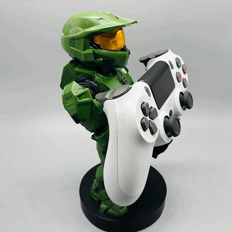 Imagem -03 - Soldado Verde Mobile Phone Stand Armor Knight Robot Ver Gamepad Suporte do Controle Remoto